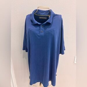 Tommy Bahama Men's Blue Polo Shirt in Size XL
